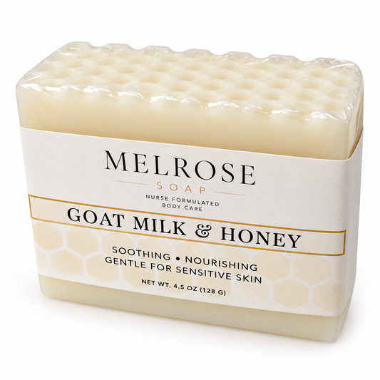 Goat Milk & Honey Cleansing Bar | Fragrance-Free