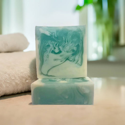 Handcrafted Ocean Breeze Goat Milk Soap Bar