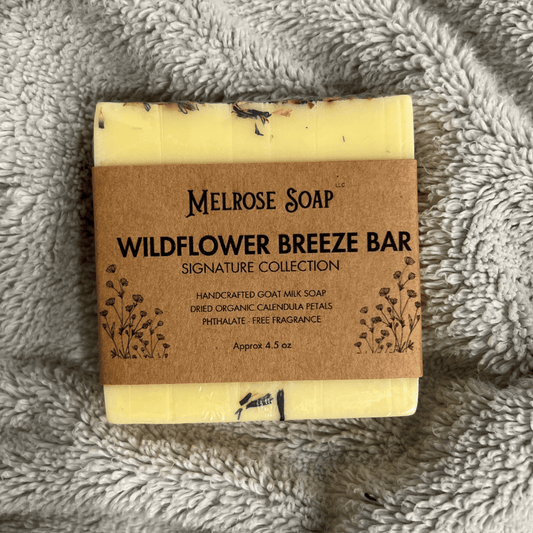 Wildflower Breeze Handcrafted Goat Milk Soap Bar