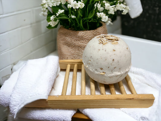 Oatmeal Bath Bomb