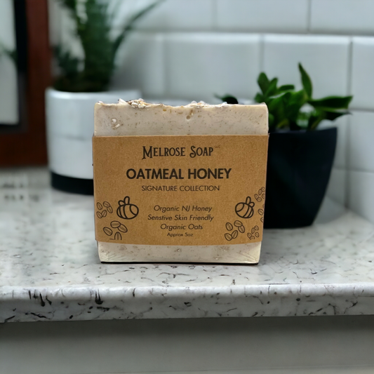 Oatmeal & Honey Fragrance Free Handcrafted Oatmeal Soap Bar