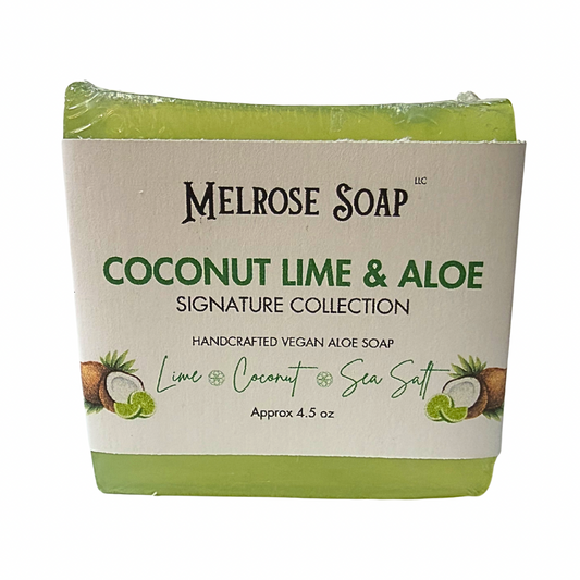 Coconut Lime & Aloe Cleansing Bar | Hydrating, Vegan