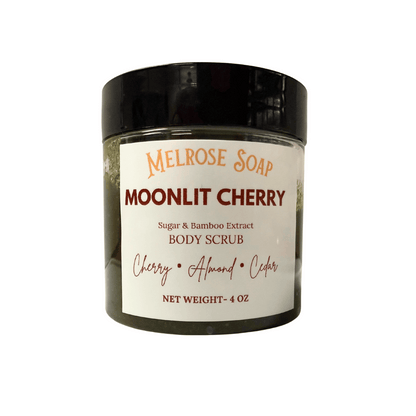 Moonlit Cherry Sugar Scrub | Exfoliating Fall Body Polish