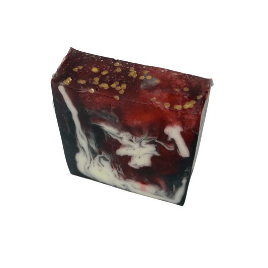 Moonlit Cherry Goat Milk & Activated Charcoal Soap | Fall Collection