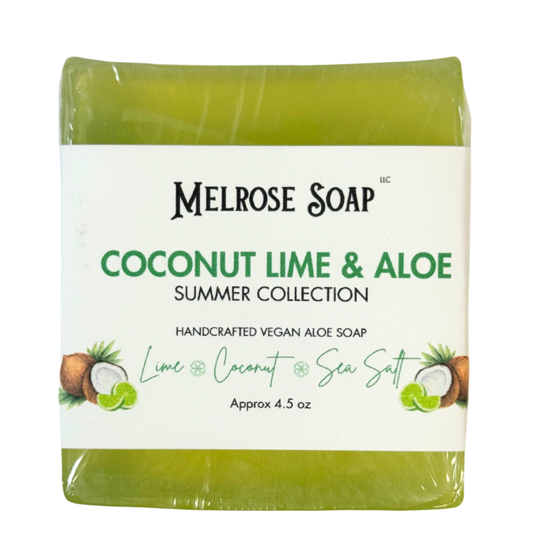 Coconut Lime & Aloe Cleansing Bar | Hydrating, Vegan