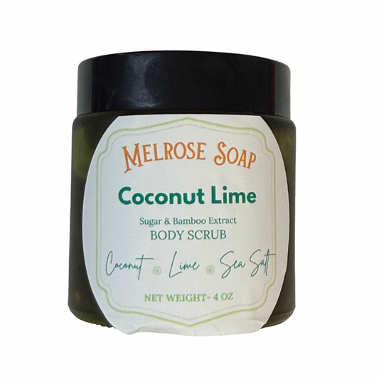 Coconut Lime Sugar Scrub