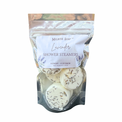 Lavender Shower Steamers | Aromatherapy for Stress Relief & Sleep