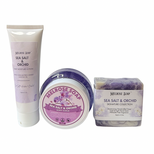 Sea Salt & Orchid Ritual Set