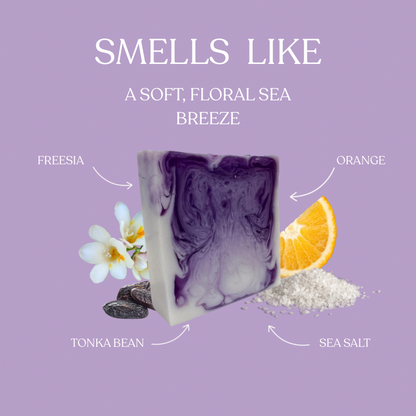 Sea Salt & Orchid Cleansing Bar | Hydrating