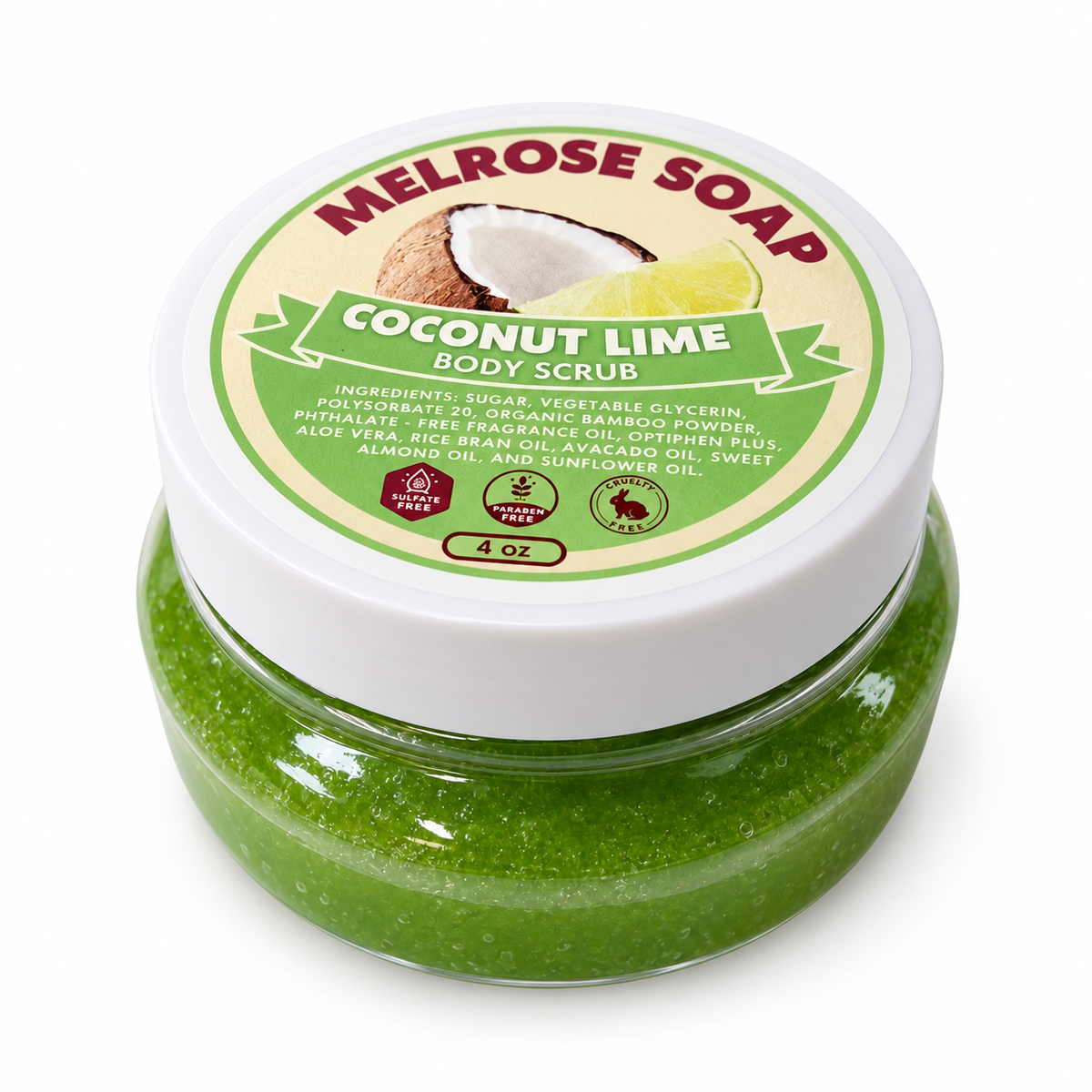 Coconut Lime Body Polish | Exfoliating
