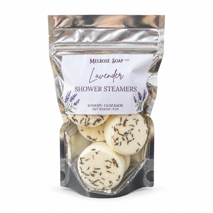 Lavender Shower Steamers | Aromatherapy for Stress Relief & Sleep