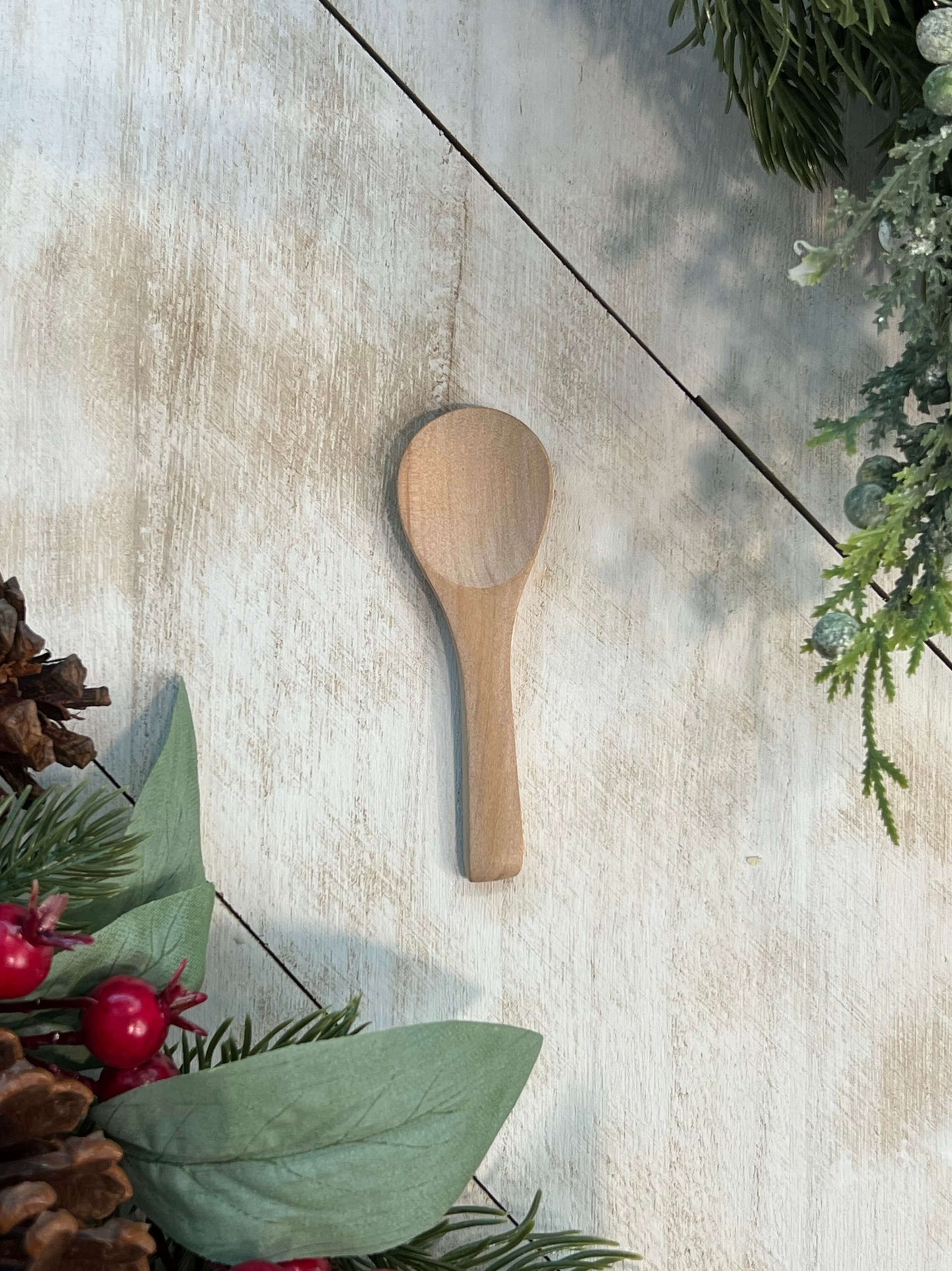 Wooden Sugar Scrub Spoon