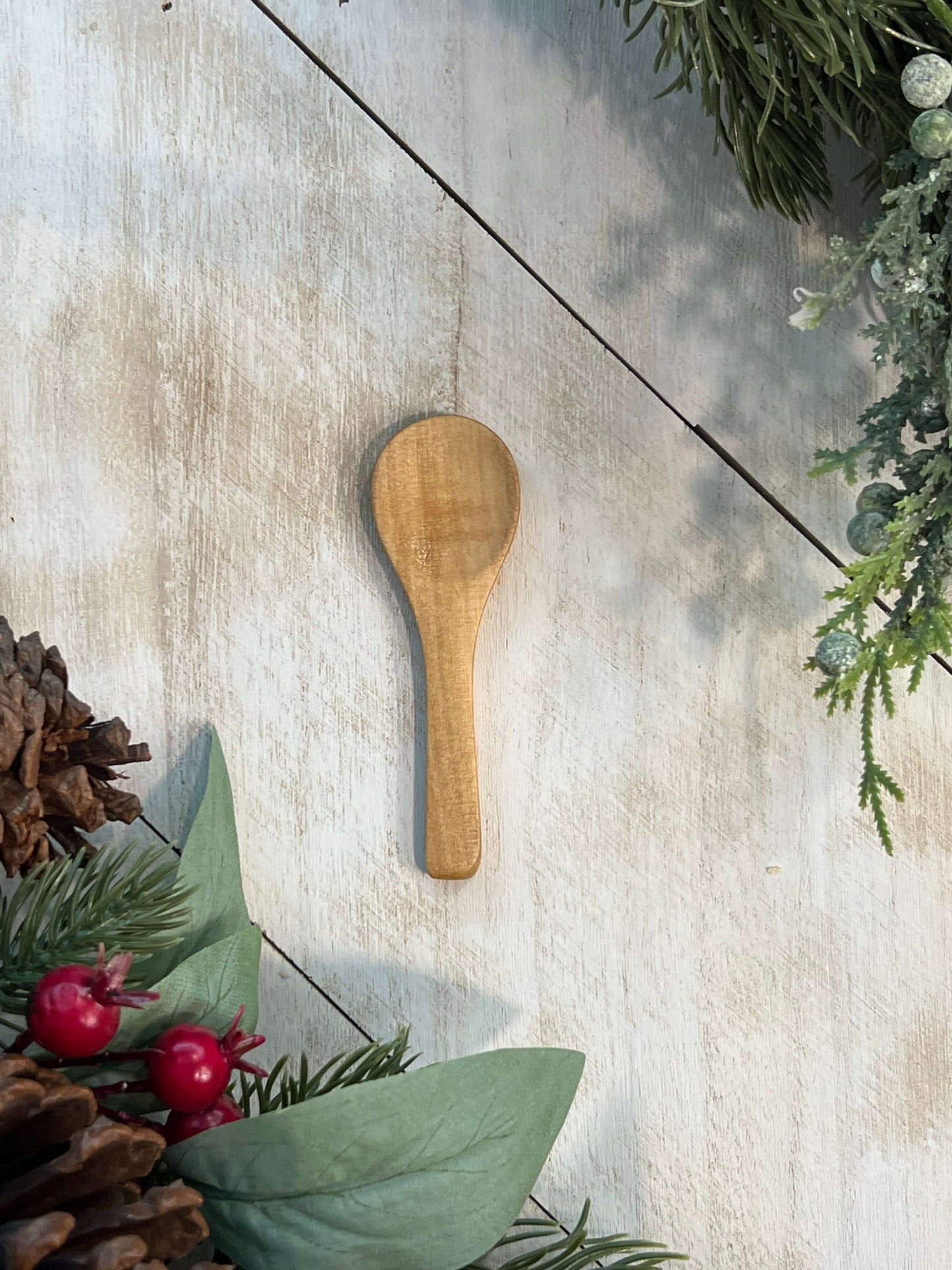 Wooden Sugar Scrub Spoon