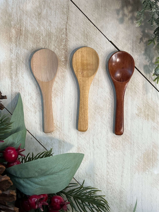 Wooden Sugar Scrub Spoon