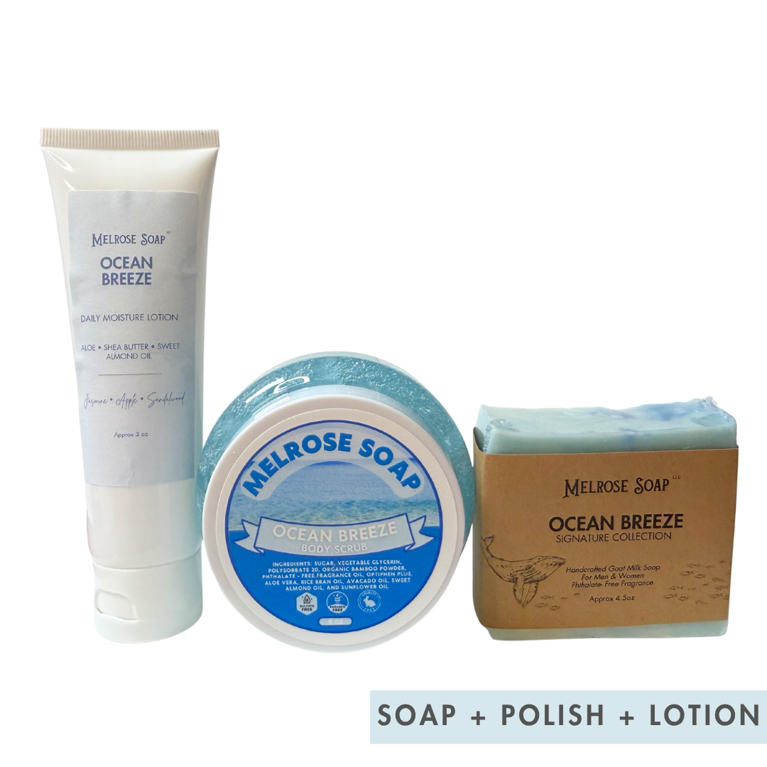Ocean Breeze Shower + Body Care Set