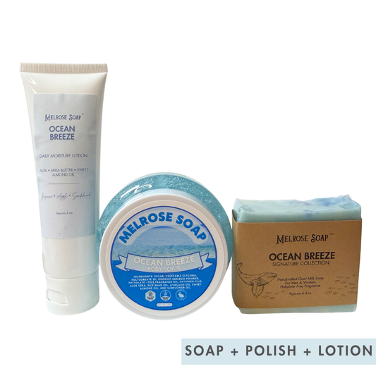 Ocean Breeze Shower + Body Care Set