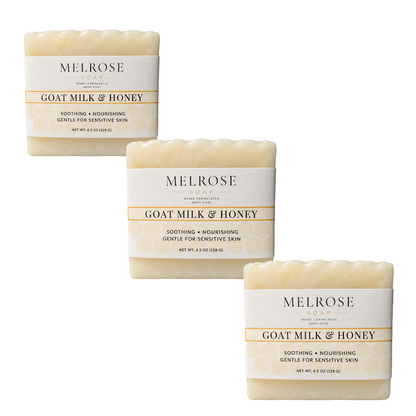 Goat Milk & Honey 3-Bar Bundle
