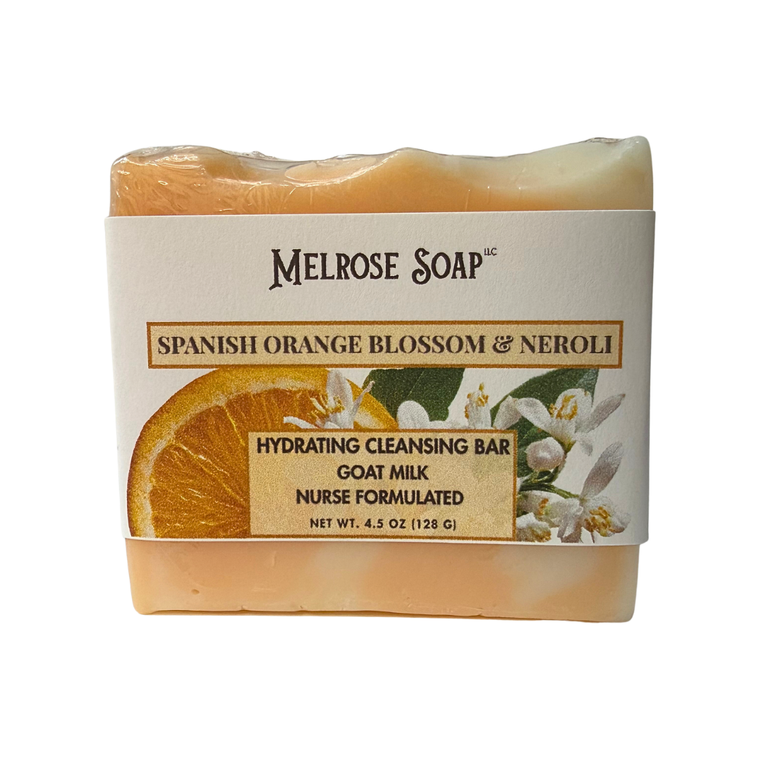 Spanish Orange Blossom and Neroli Cleansing Bar | Hydrating