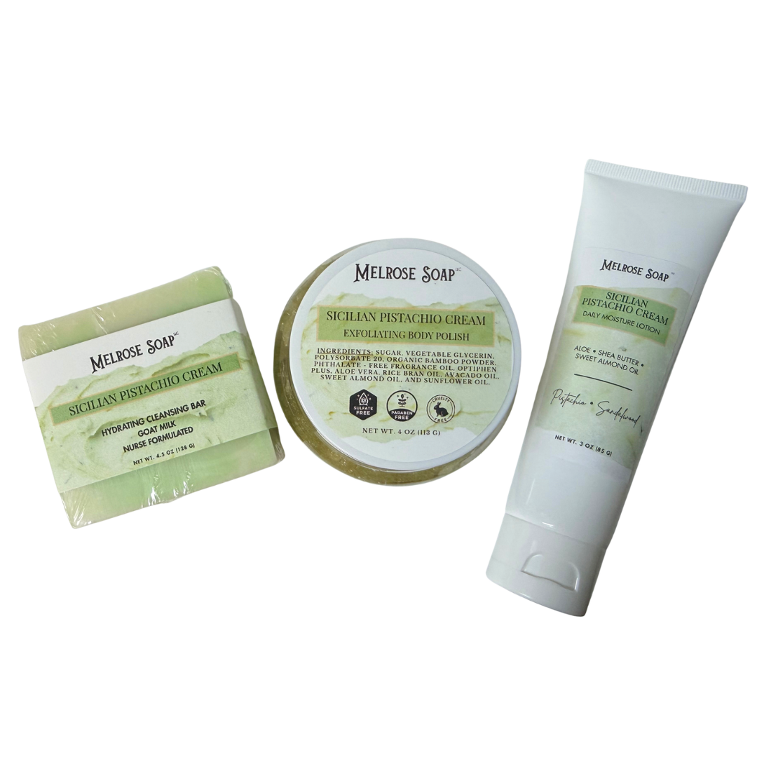 Sicilian Pistachio Cream Ritual Set