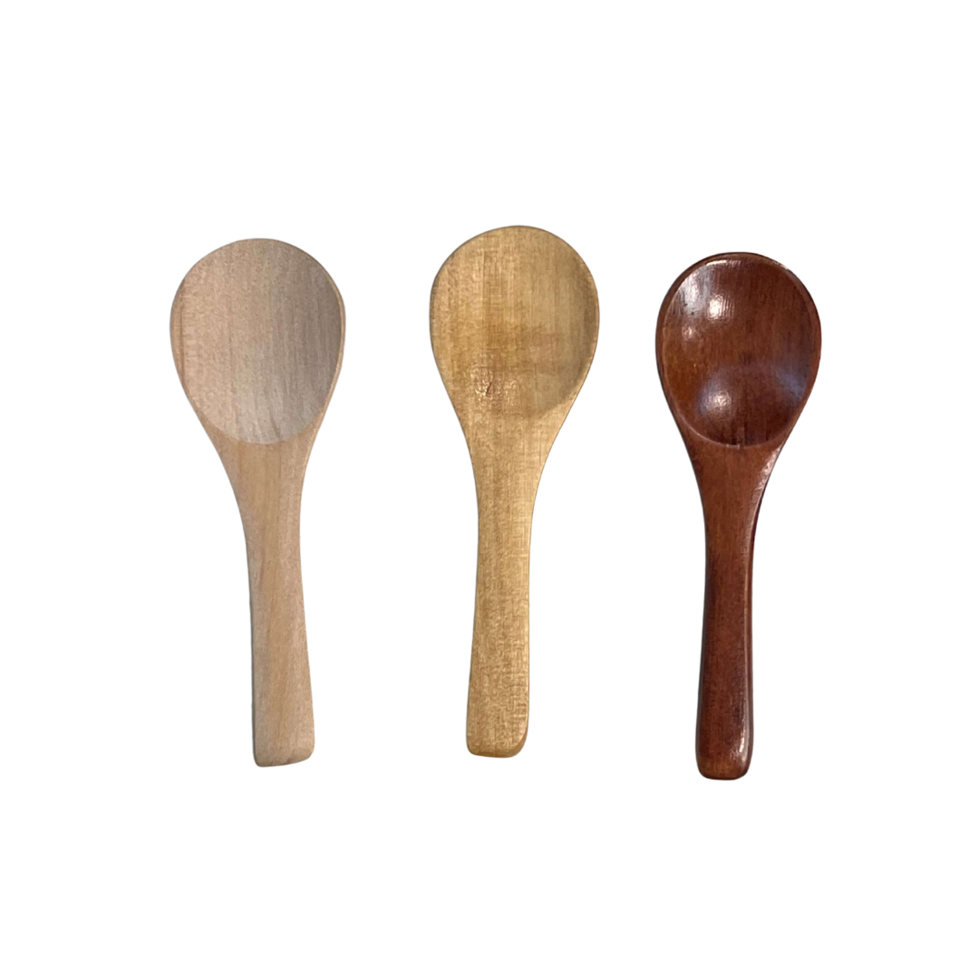 Wooden Sugar Scrub Spoon